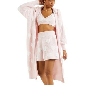 Culpos X INC heart robe with hood